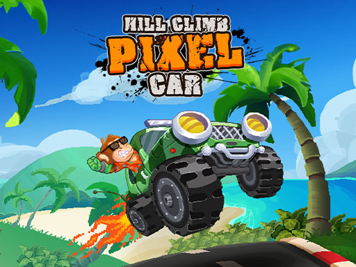 Hill Climb Pixel Car