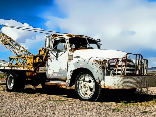 Rusty Trucks Jigsaw