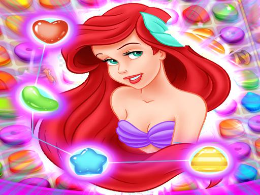 Ariel | The Little Mermaid Match 3 Puzzle