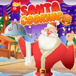 Santa Cooking 