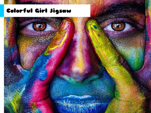 Colorful Girl Jigsaw